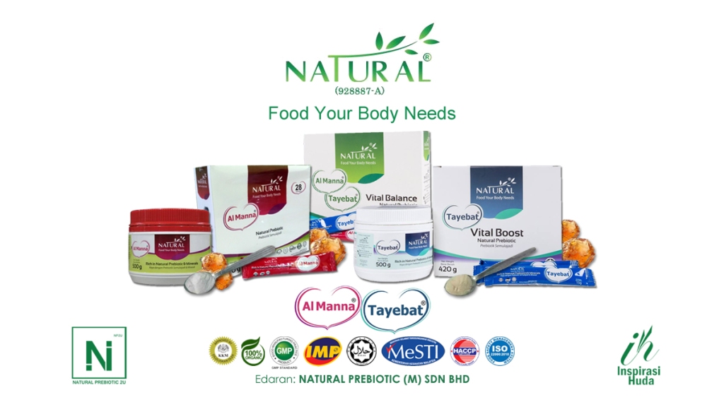 Serbuk Gum Arabic Al Manna & Tayebat edaran Natural Prebiotic (M) Sdn Bhd